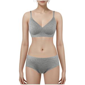 [비비안(언더웨어)]사계절 편하게 골지 브라팬티 2컬러세트 BR1996ABP1996AS