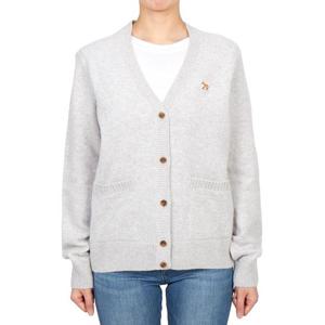 메종키츠네 베이비 폭스 여성 가디건 PW00501KT1006 H120