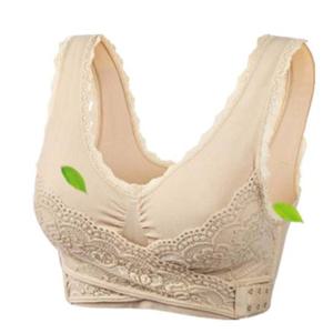 여성 노와이어 푸쉬 크로스 브라자 빅사이즈브라 가능