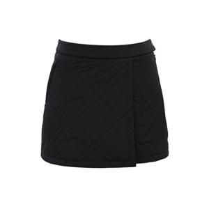 [와이드앵글] 여성 CO 랩 스커트형 퀼팅 하프팬츠 WWW25351Z1