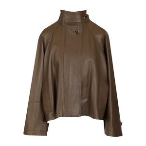 로에베 하이칼라 버튼 가죽 재킷 S359Y34LAA 4110