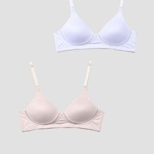 심플 데일리 노와이어 에어로쿨 A컵 몰드 브라