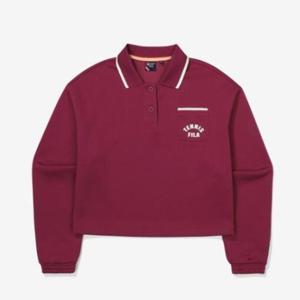 휠라 여성 테니스 라이프 피케 카라 맨투맨 FS2POF3364F_WIN