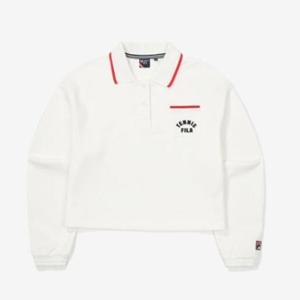 휠라 여성 테니스 라이프 피케 카라 맨투맨 FS2POF3364F_FWH