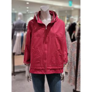 [트리아나][트리아나] 소고 소매레터링 후드 집업점퍼AJ1GA05 (P