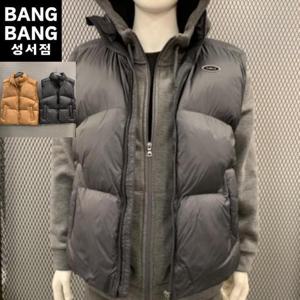 뱅뱅 HC04 겨울 남성 하이넥 웰론 푸퍼 패딩조끼 CEL650