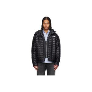 더 노스페이스 패딩 블랙 써모볼 후드 재킷 252802M178008