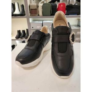 [에스콰이아]MARIO여성 버클장식 스니커즈 4.5CM(EQCFHZ757BK)