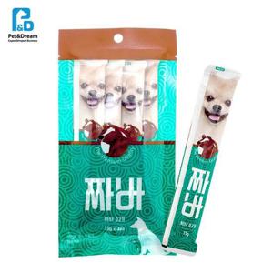 강아지 짜바 유산균 소고기 15gx4개입 애견 애견간식 강아지 뿌려먹는