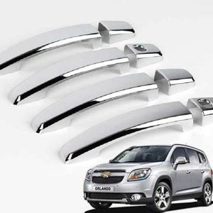 올란도 도어캐치커버 크롬 도어몰딩