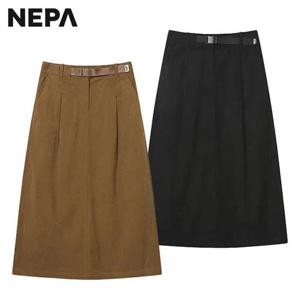 [네파]춘추용/겨울용 여성 코듀로이 스커트 치마 - 7L81863
