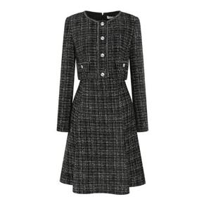 [제이제이 지고트]트위드 재킷 플레어 원피스 GPBM0OP911