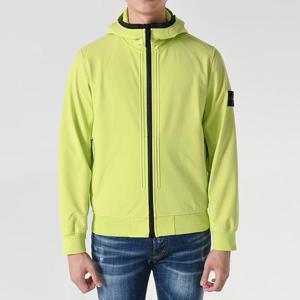 스톤아일랜드 라이트 소프트쉘 자켓 형광그린 761540427 V0031