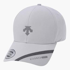 데상트골프모자 VQA DQ32MFCP90-GRYG 남성 6쪽 챙 포인트 사일런스 캡 / Grey