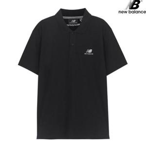 뉴발란스 NBD4DB1013-BK CP 피케 반팔티 폴로 카라 남녀공용 티셔츠