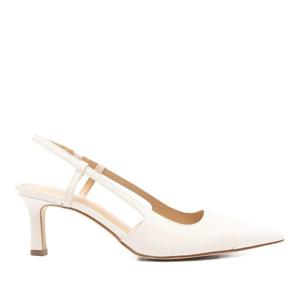 마이클코어스 알로라 미디엄 힐 포인티드 토 슬링백 40R6AOMS1