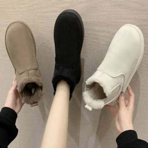 스웨이드 숏 230-255 털부츠