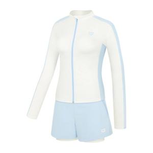 [아레나] 웨이비 레귤러핏 래쉬가드 세트 A6BL1PS02WHT-IDG