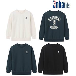 [엔비에이키즈(아동)]NBA 로고맨 기모맨투맨 K254TS030P-GR