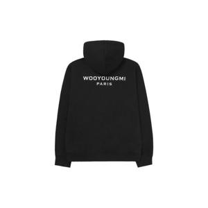 우영미 백로고 후드 집업 블랙   25FW W253TS47723B