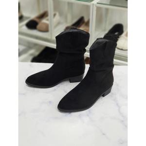 [한슈]한슈 세이브존07 스웨이드 미들부츠힐4cm HS965010vg (442