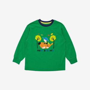 뉴발란스키즈긴팔티 PQC NK9BF3602U-40 Autumn Farm 일러스트 긴팔 티셔츠