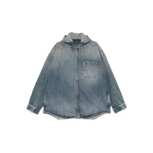 25SS Balenciaga 파카 후드 LIGHT INDIGO 데님 814227THW254245 TP565391525