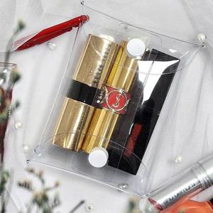 투명 카라비너 가방 9x12 투명파우치 메이크업파우치