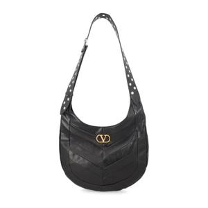 발렌티노 골드 로고 크레센트 호보백 8Y2B0S29GHA 0NO