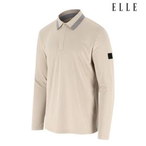 엘르골프 세이브존01 남성 카라 절개 포인트 폴로 기모티셔츠 6J75201 200