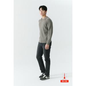 [남성양모] 그레이 밴드 테이퍼드핏 기본 TA AP4DTA815-GY