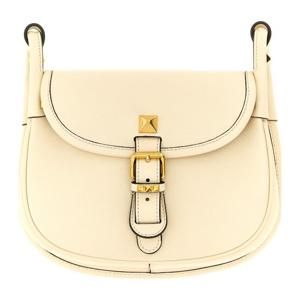 발렌티노 플라뇌즈 스몰 스터드 가죽 숄더백 W2B0T08FEF REN