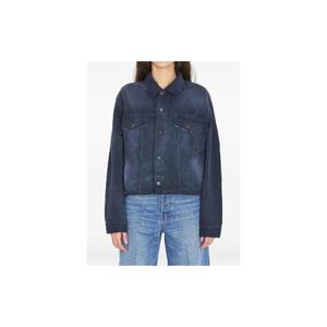 26 SS 발렌시아가 포인티드 칼라 데님 재킷 856422TTW64 TP449144984