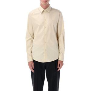 (명품) 버버리 슬림 핏 코튼 셔츠 긴팔 8103939