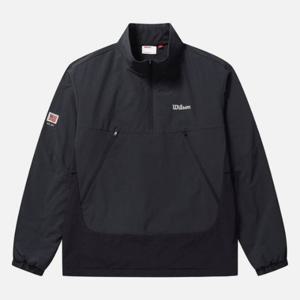 윌슨긴팔티 VQA W243001GJA92-BLK 옥타 안감 우븐 반집업