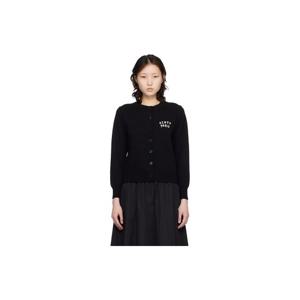 겐조 가디건 블랙 겐조 파리 겐조 보크 하트 가디건 261387F095000