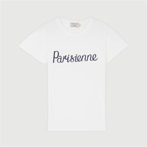 메종키츠네 파리지엥 로고 반팔 티셔츠 AW00101KJ0005 LT