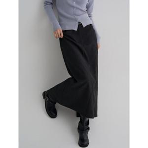 (356127WM24) [에잇세컨즈] 벨티드 H라인 롱스커트  애쉬