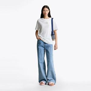 [공식][타미진스] 릴랙스 바시티 티셔츠 (T32F1TTO40TWT1YBL)