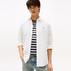 [공식][타미진스] 린넨 블렌드 셔츠 (T32F1WSH32TMT1YBL)