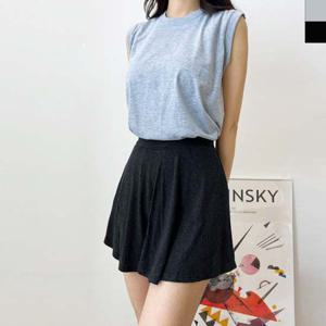 SUU8093 쿨여름사방스판후레아치마레깅스