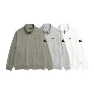 내셔널지오그래픽 N231MSW900 세미 오버핏 하프 집업 맨투맨 티셔츠 3종택1