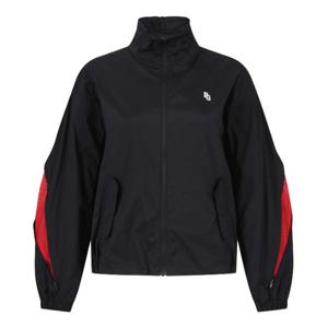 M 파리게이츠바람막이 NQC 521E1JP302_BK 여성 메쉬 지퍼 여밈 스트링 점퍼