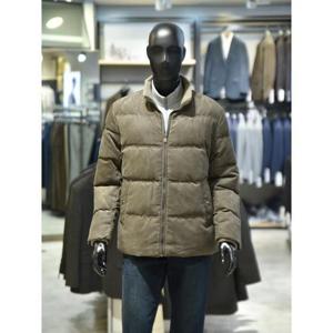 오스틴리드 세이브존03 겨울 니트에리 스웨이드 구스 점퍼 AJJ41025