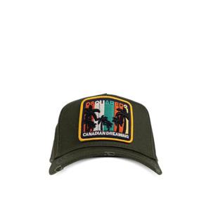 디스퀘어드2 자수 패치 모자 BCM003705C00001