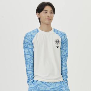 남성 리프 레저 래쉬가드 A4BM1PR06OWT