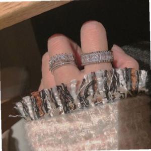 지르코니아 2종 AAA 링 반지 큐빅