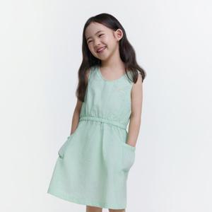 K252GOP310 토들러 시어서커 원피스 LGREEN