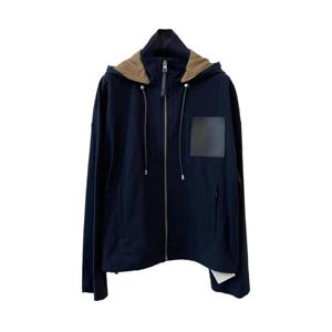 로에베 hooded leather patch jacket H526Y02WCO4647