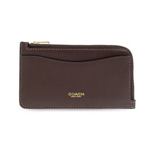 26 SS 코치 로고 디테일 지퍼업 레더 지갑 CZ1120